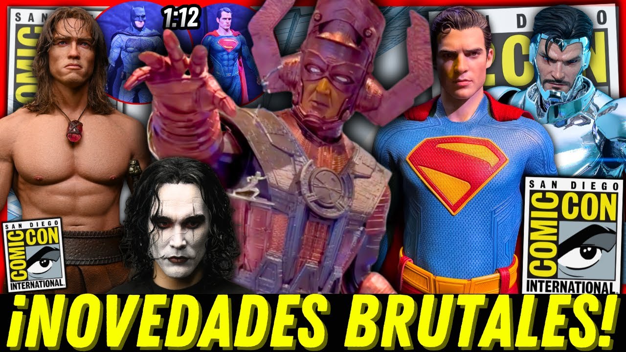 ¡SALEN COSAS MUY FUERTES! 🔥 Hot Toys, Inart, Kaustic Plastik... NOVEDADES FIGURAS SDCC 2025