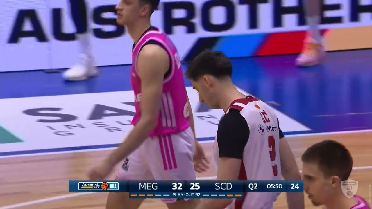 AdmiralBet ABA League 2025/26, highlights, Play-out Round 2: Mega Superbet - SC Derby (9.3.2026)