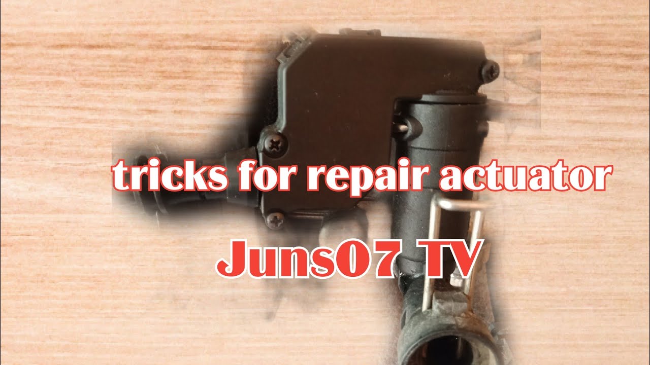 kawasaki actuator easy repair