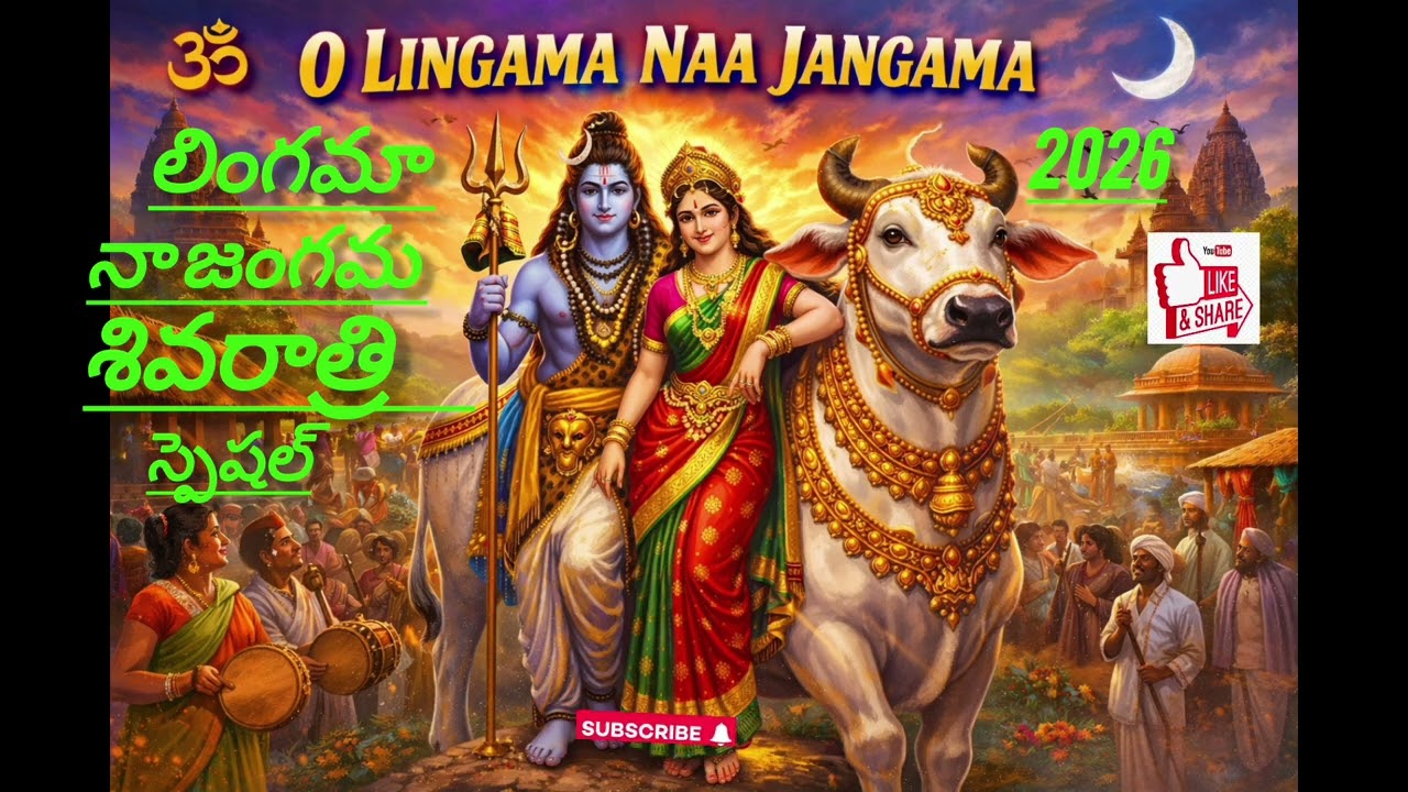 ఓ లింగమా నా జంగమ సాంగ్ 2026 O lingama naa jangama Shiva rathri song special mana Telugu songs 