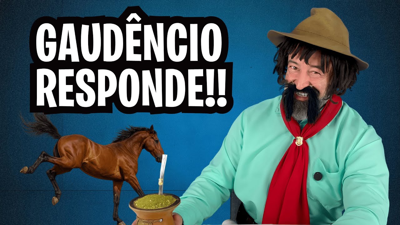 GAUD&Ecirc;NCIO RESPONDE - PROGRAMA BAGUAL DO GAUD&Ecirc;NCIO