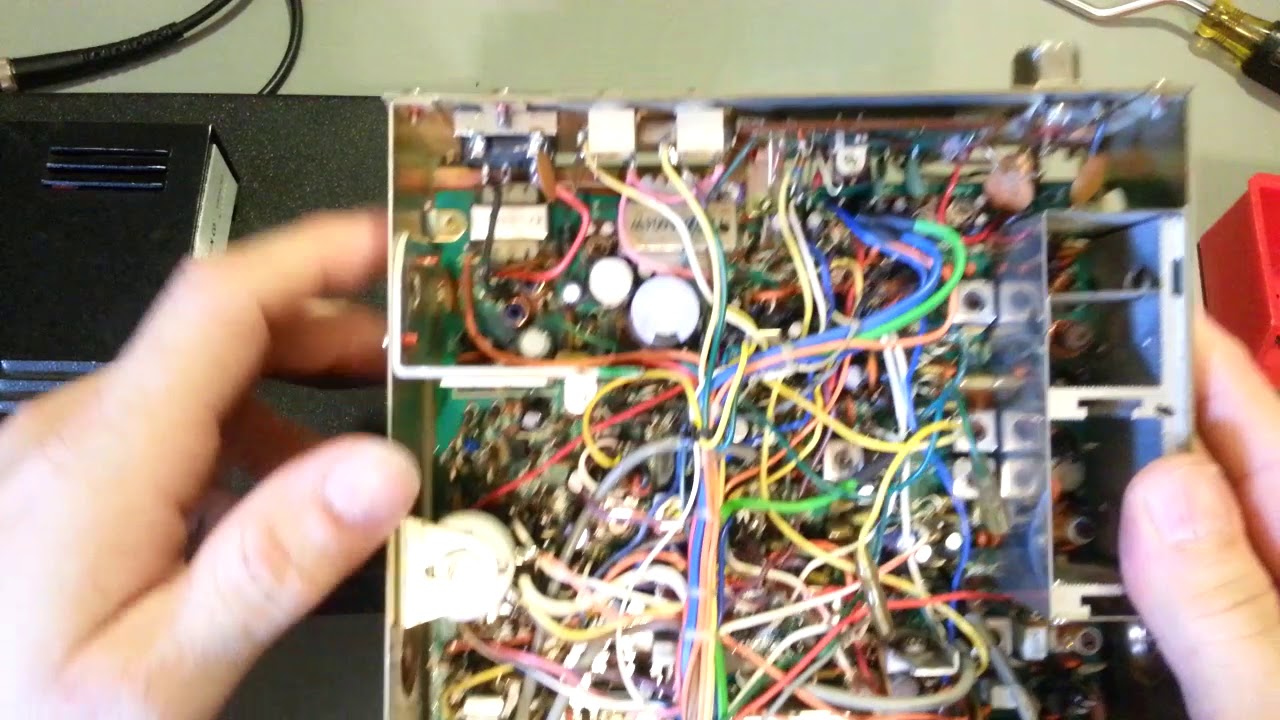 GE 3-5825A AM SSB Cybernet chassis repair.