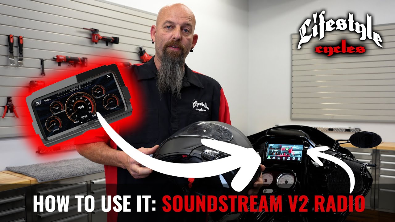 Lifestyle Cycles: как настроить аудиосистему Soundstream V2 для мотоциклов