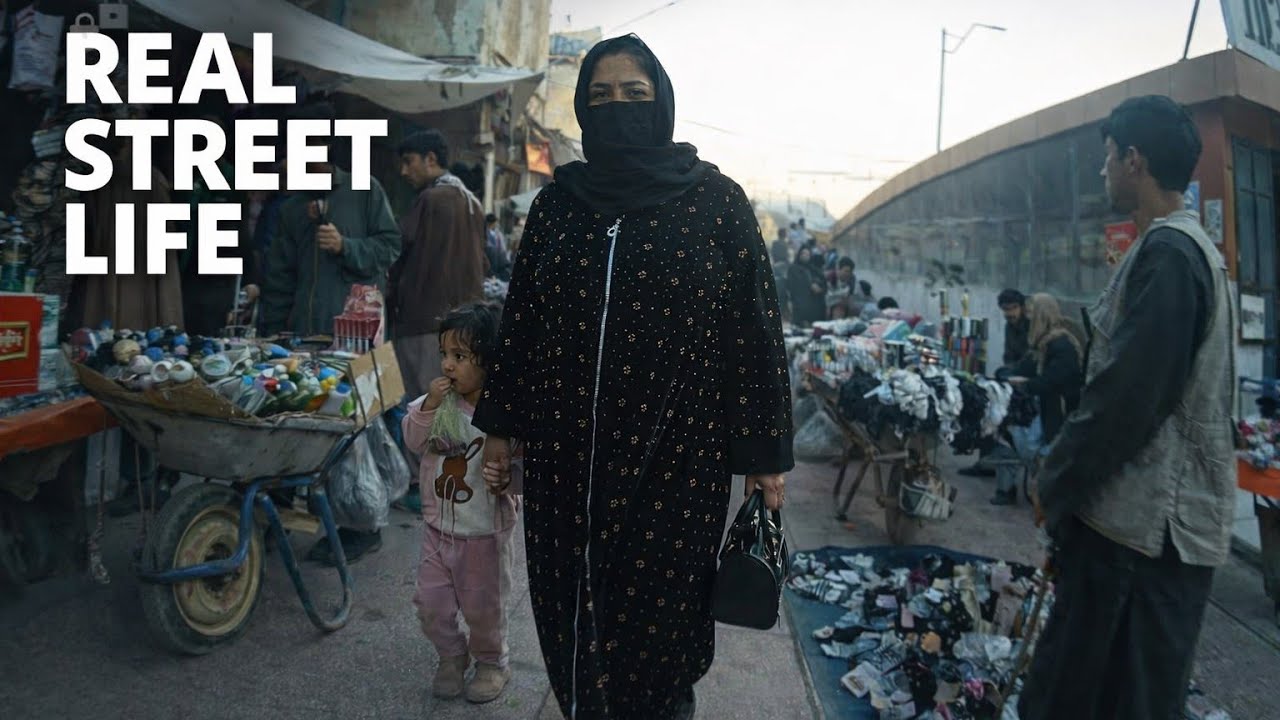 Real Street Life in Afghanistan | Walking Through a Busy Local Market