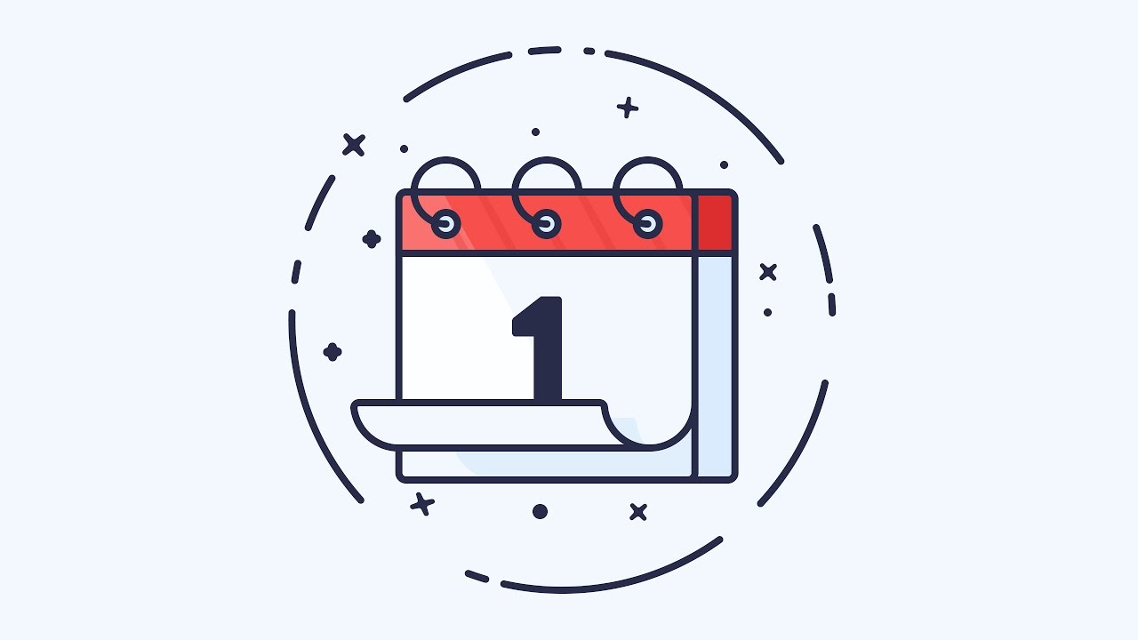Illustrator Tutorial : Design A Calendar Icon