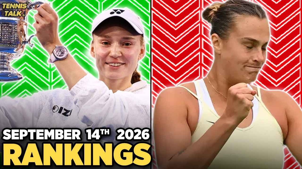 Zverev, Rybakina Win US Open 2026 | Djokovic, Sabalenka Fall | Tennis Rankings