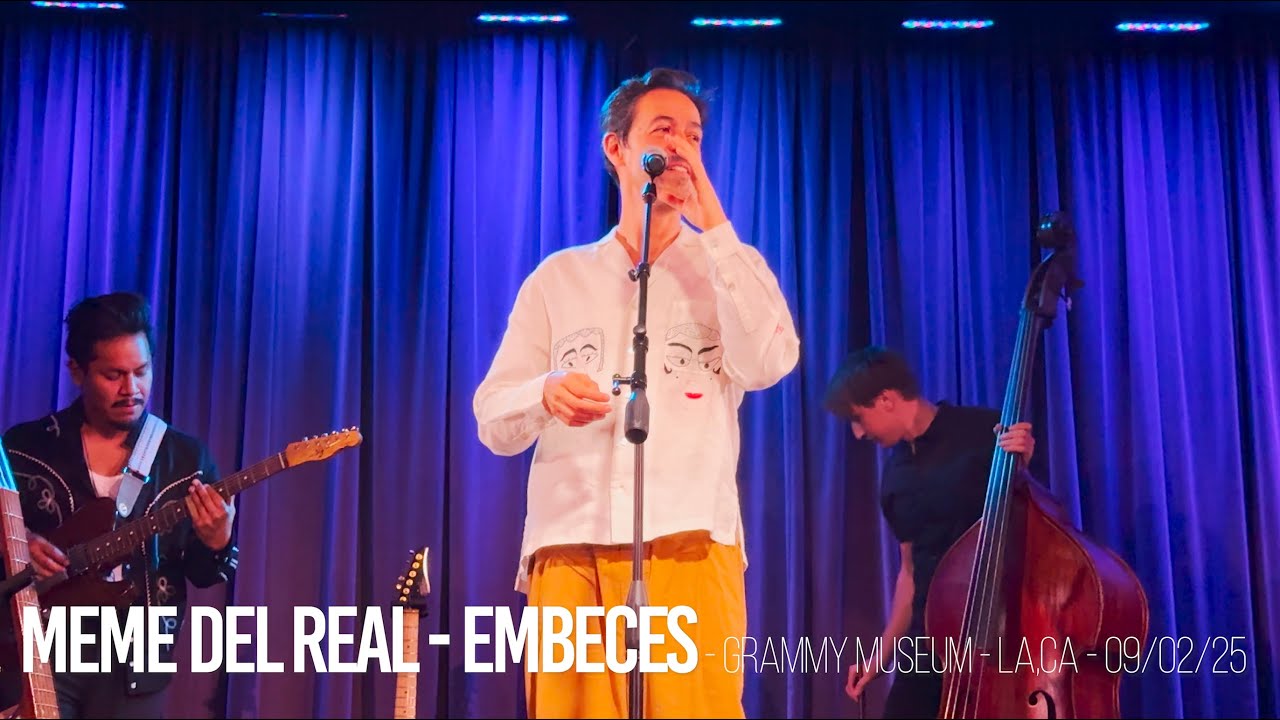 Meme Del Real -  Embeces - Grammy Museum - Los Angels, CA - GiantHorseGarage