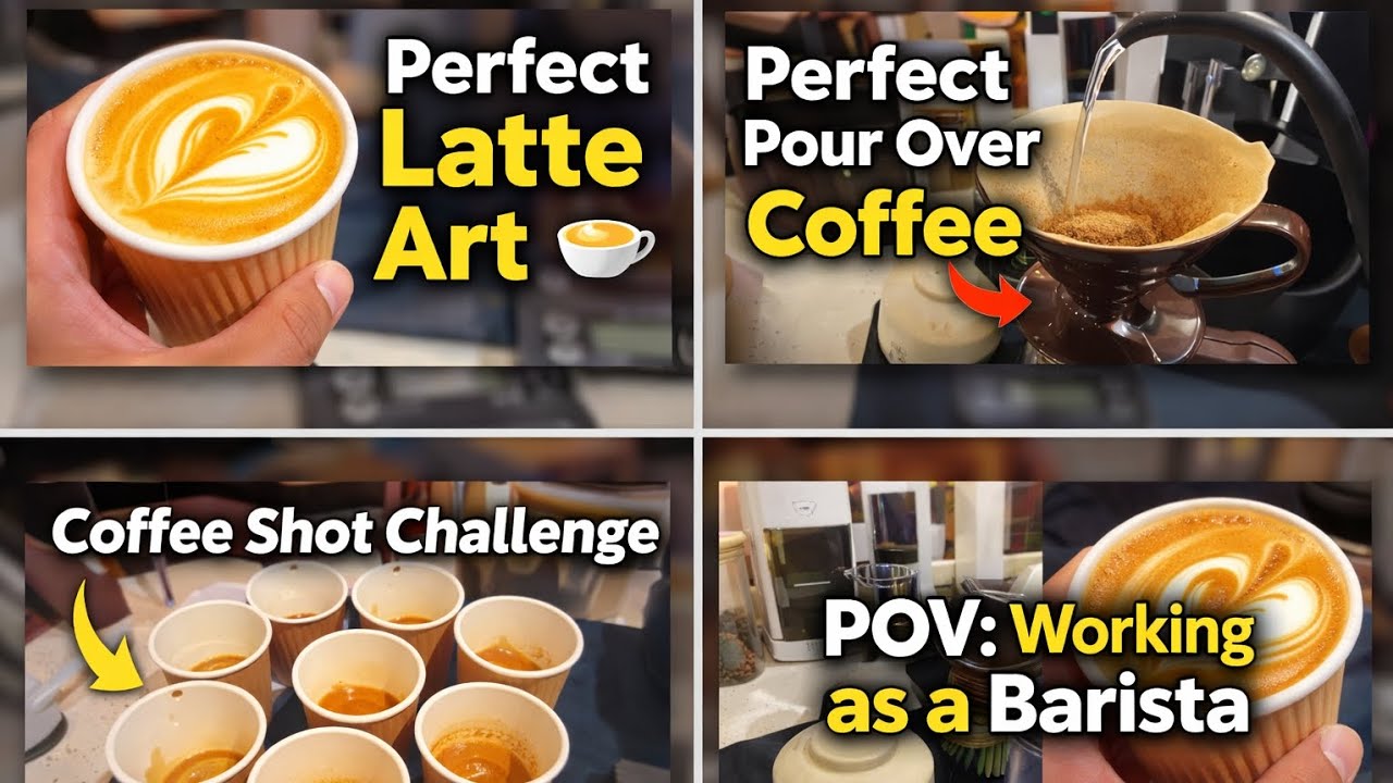 “POV: A Day in the Life of a Barista ☕🔥”