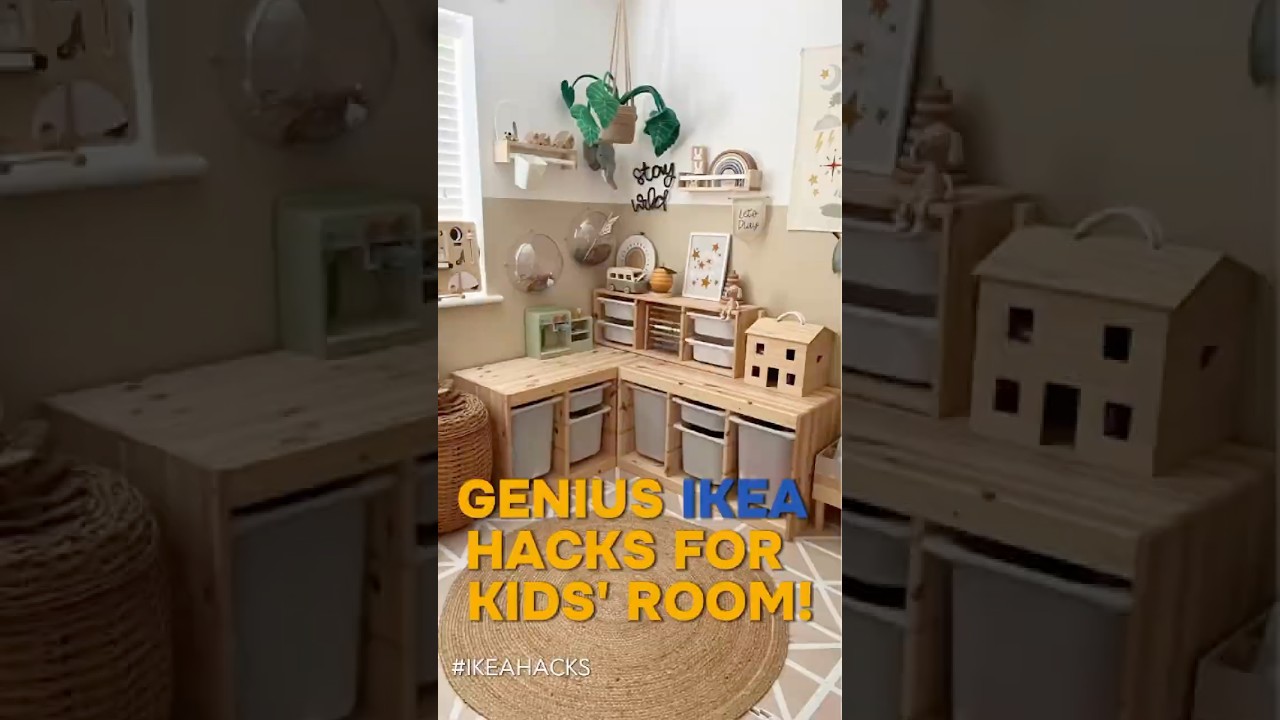 Genius IKEA Hacks for Kids&rsquo; Room!