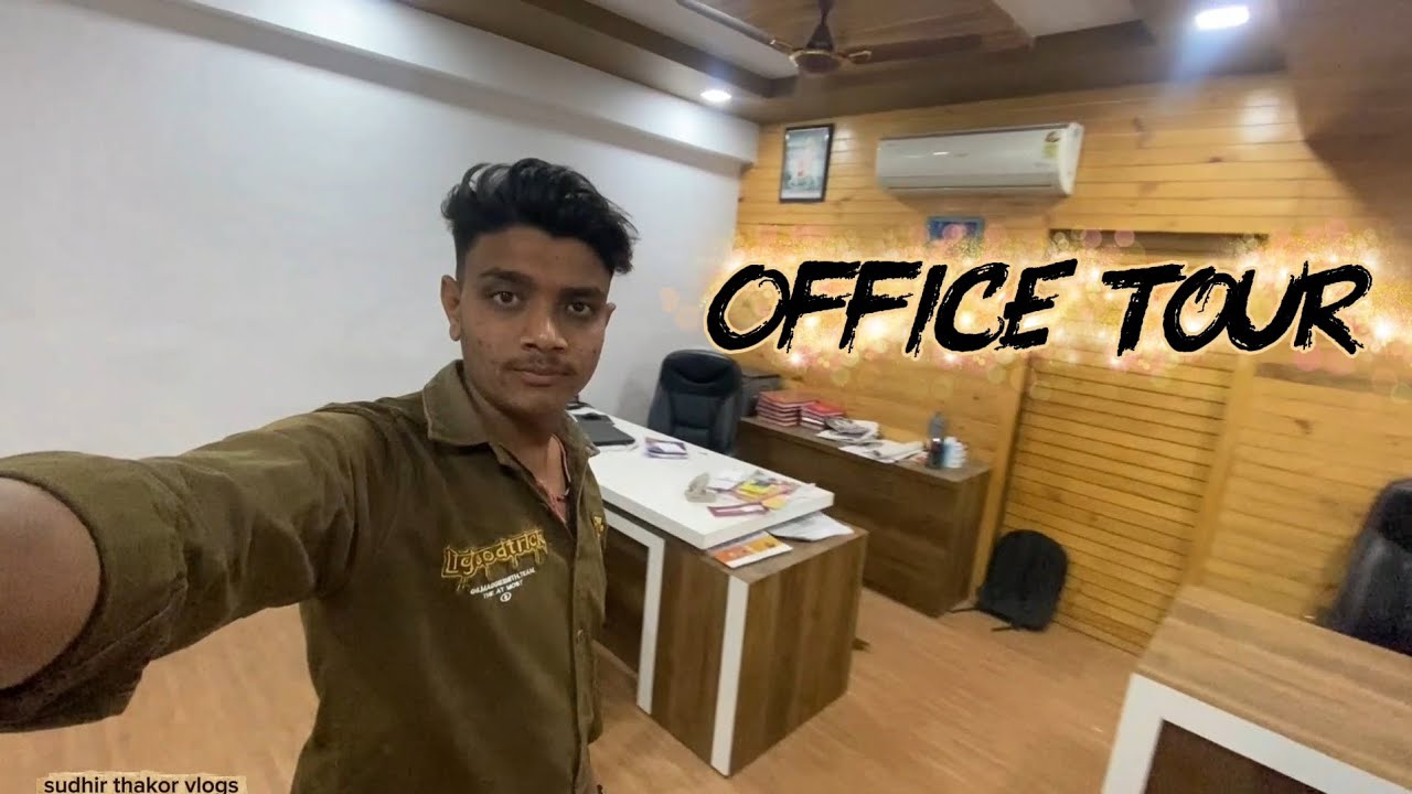 My office tour // sudhir thakor vlogs // ##familyvlogs 