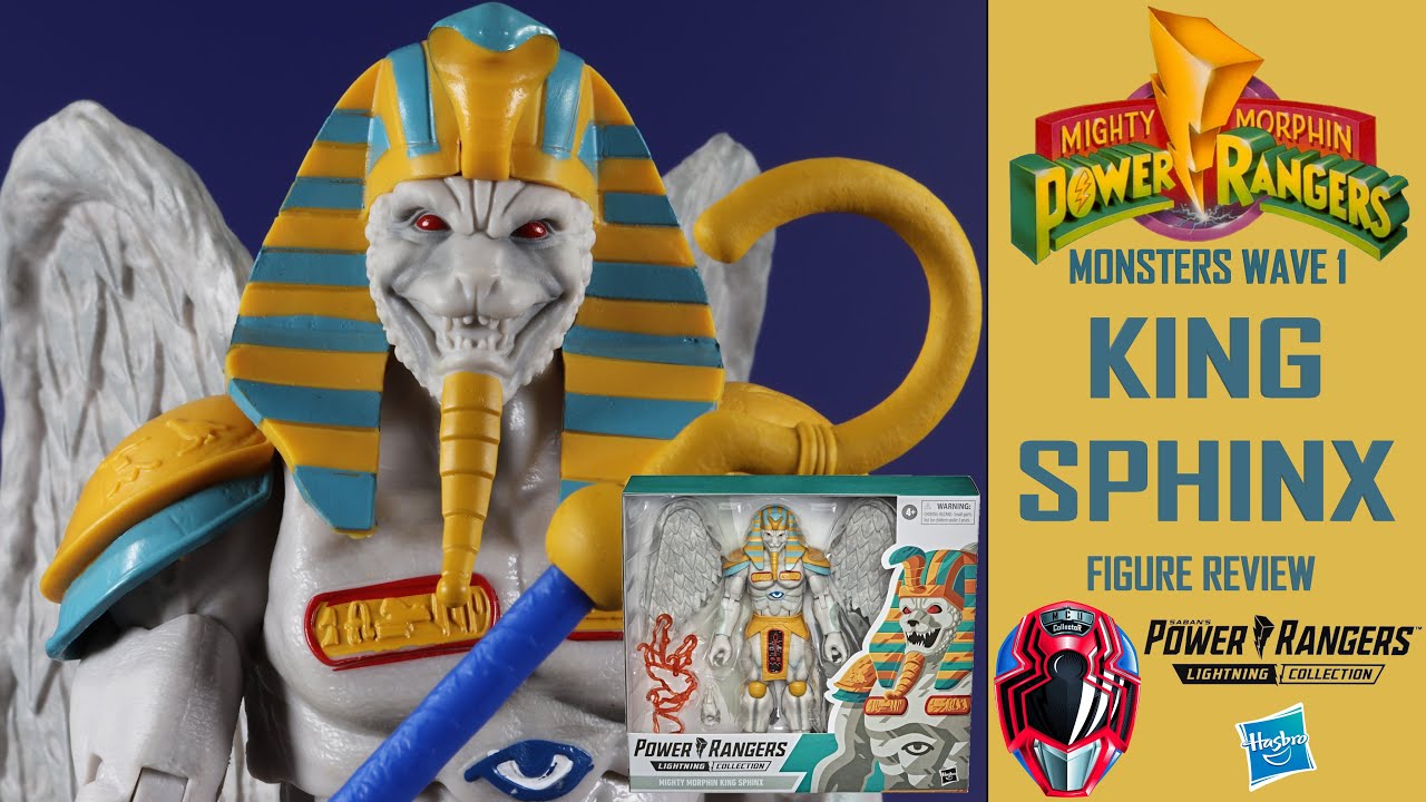 Обзор фигурки Power Rangers Lightning Collection Monsters MMPR KING SPHINX