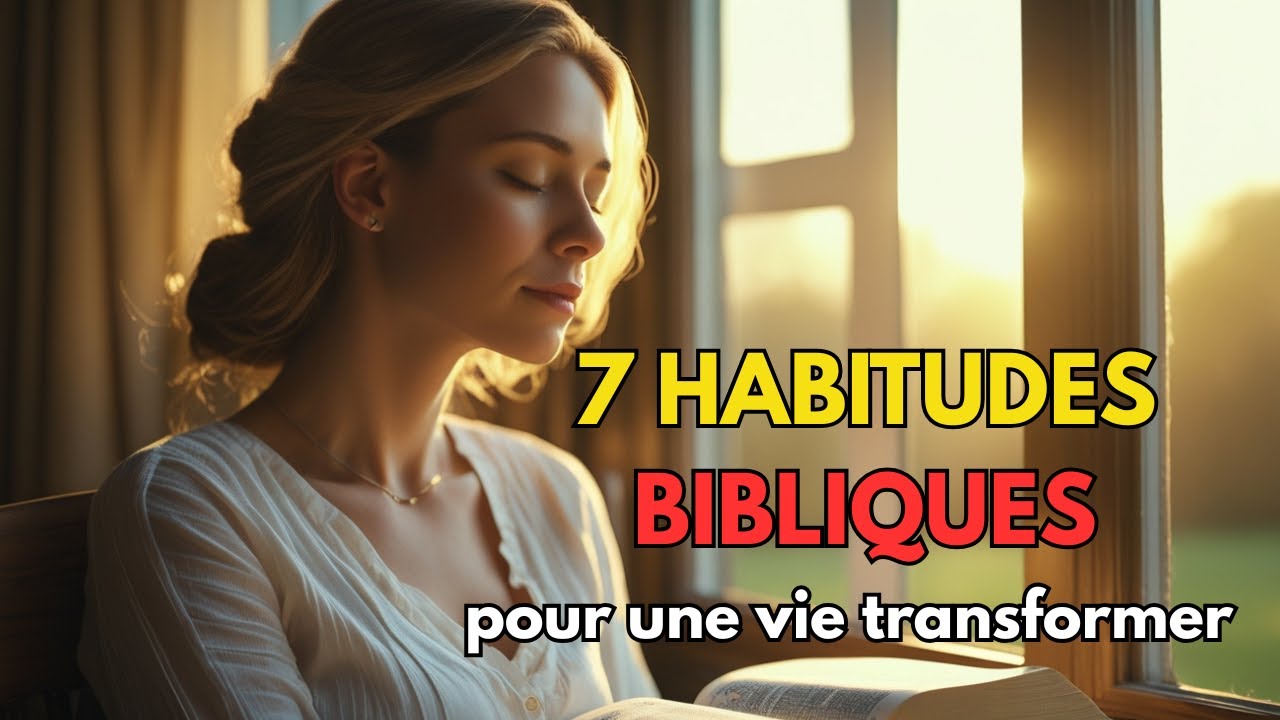 7 habitudes bibliques qui transforment ta vie | Deviens méconnaissable en 2026 avec Dieu