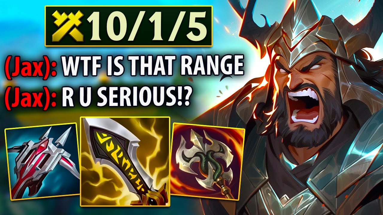 I Think This Was The First Time This Jax Played Against Tryndamere...