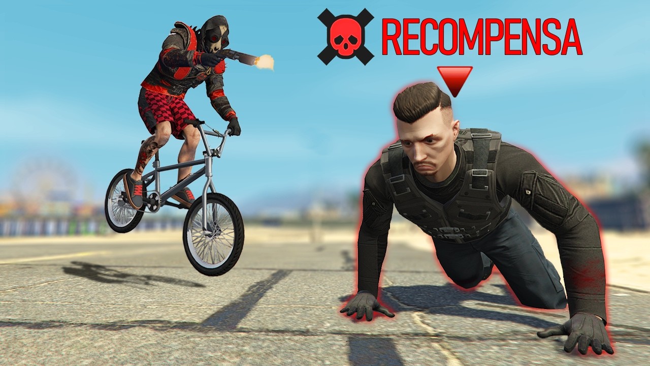Cazando RECOMPENSAS con el vehículo más DIFÍCIL | GTA Online