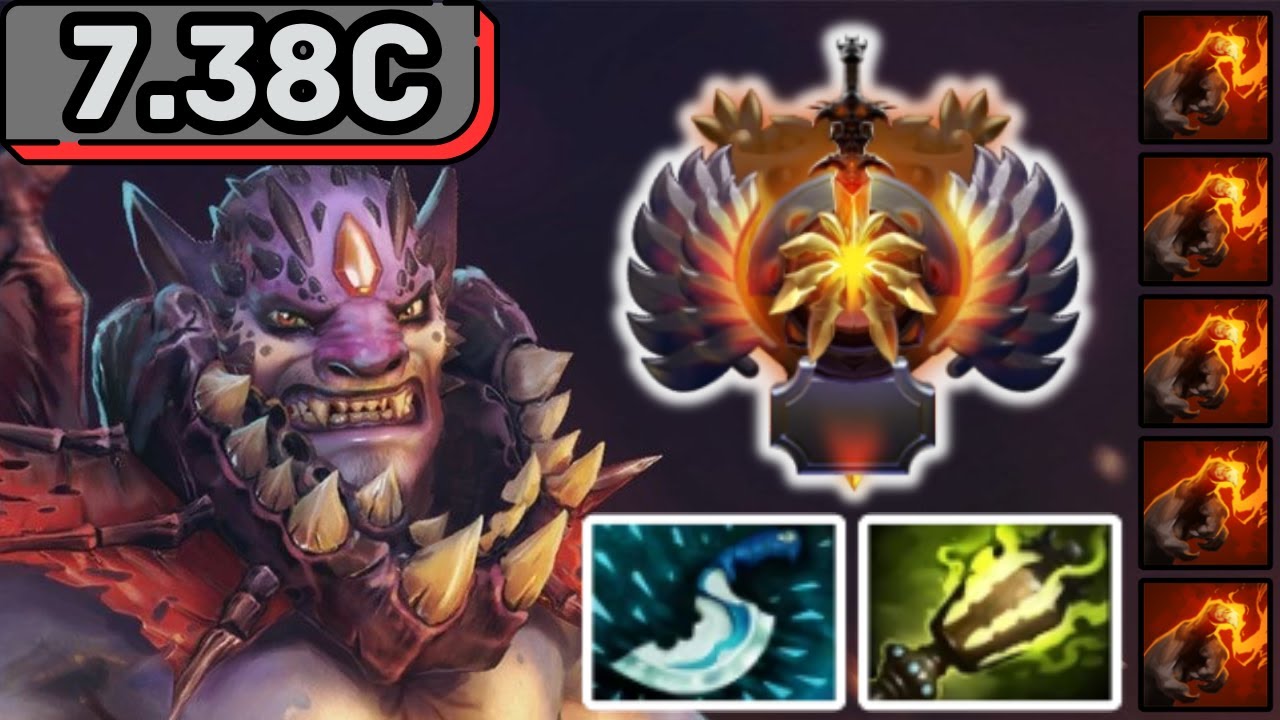 IMMORTAL LION Hard Support Gameplay Patch 7.38c - Dota 2 Support