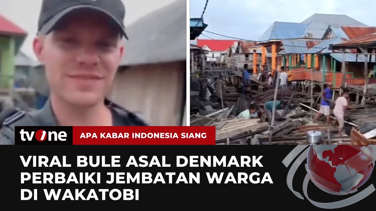 Waduh! Bule Bantu Perbaki Jembatan Dipuji Warganet, Pemerintah Desa Malah Geram | AKIS tvOne