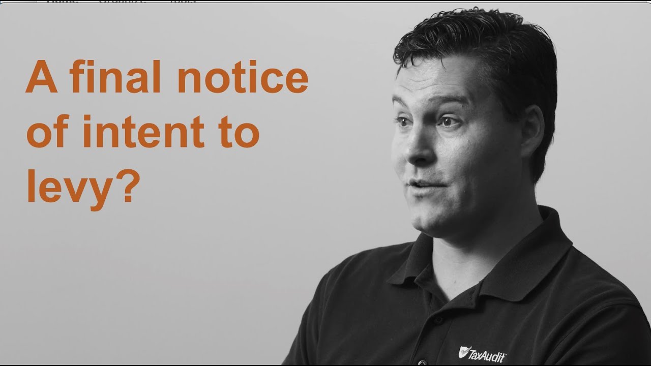 What can you do? When the IRS starts sending you a notice of intent to levy?
