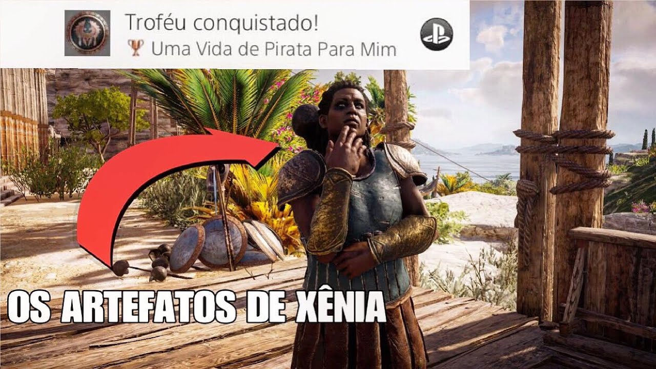 LOCALIZAÇÃO EXATA DOS TESOUROS DE XÊNIA E TROFÉU OCULTO! - AC ODYSSEY