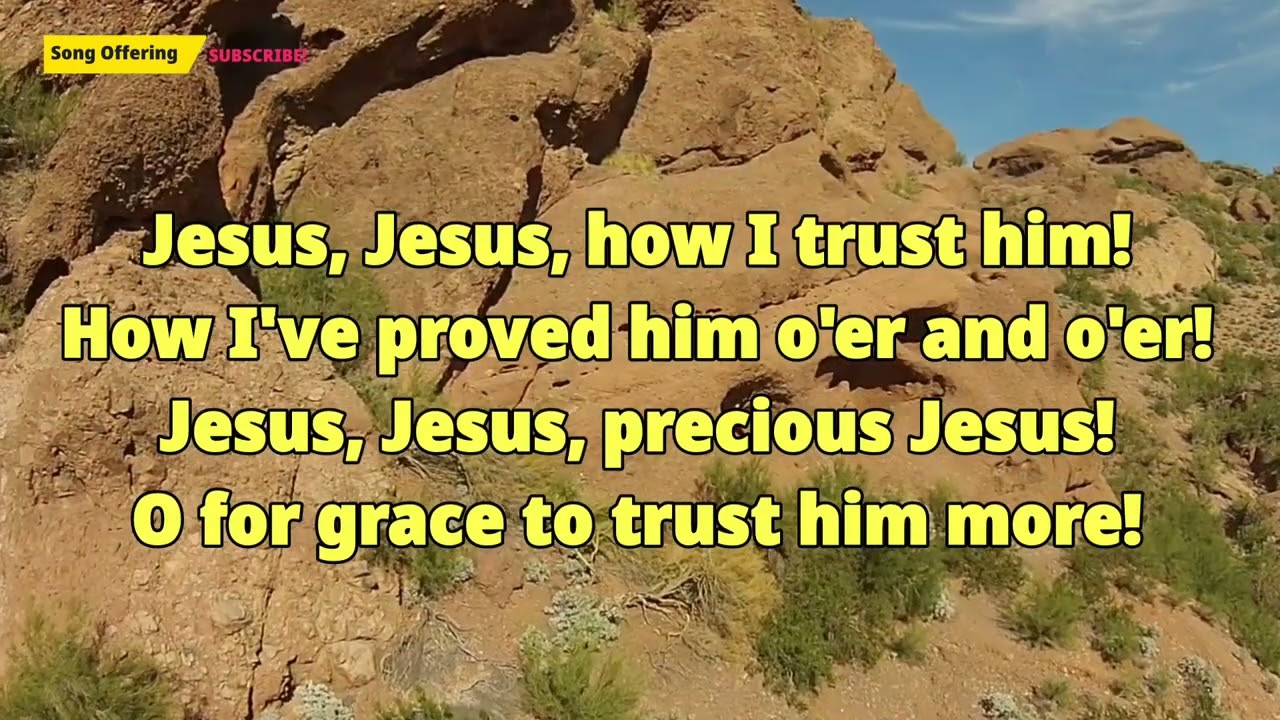 TO TRUST HIM MORE | VIDEO LYRICS | Song Offering