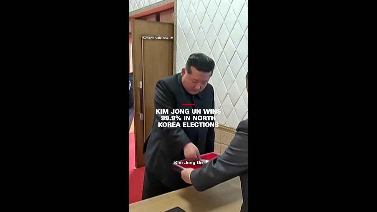 Ким Чен Ын получил 99,9% голосов на выборах в Северной Корее.