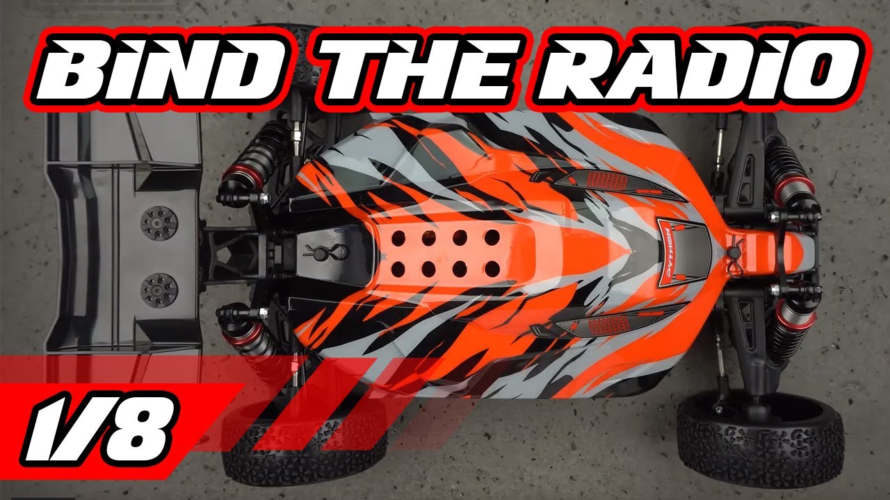 Doctor Corally - Varioprop S2R - How to bind radio to receiver - 1:8 scale cars