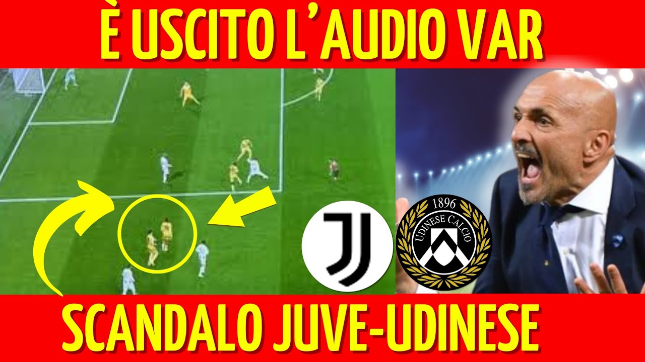 🔴 SCANDALO IN JUVE-UDINESE 2-0. QUESTO LO HANNO NASCOSTO. ECCO LA VERIT&Agrave; CHE NON VI HANNO MOSTRATO