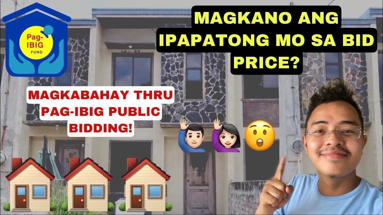 PAG-IBIG BIDDING - MAGKANO ANG IPAPATONG MO SA BID PRICE? | NOYPI INVESTOR