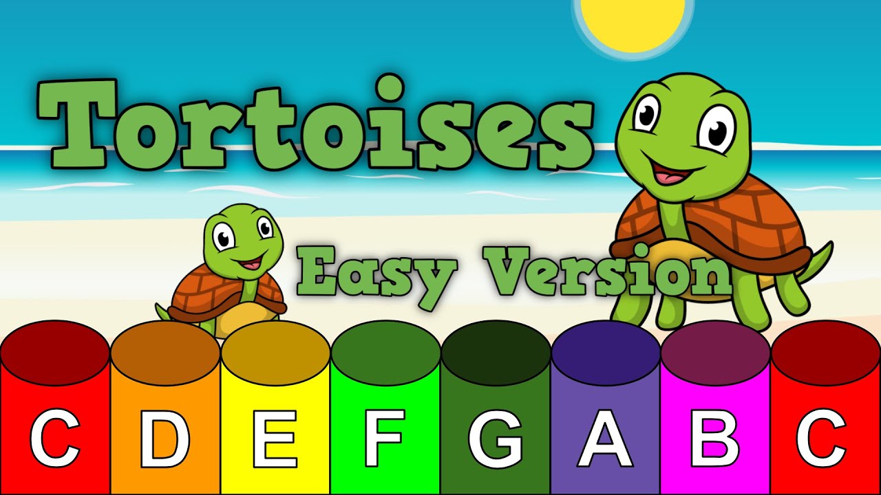 Tortoises (Easy Version) - Carnival of the Animals [Saint-Saëns] - Boomwhacker Play Along