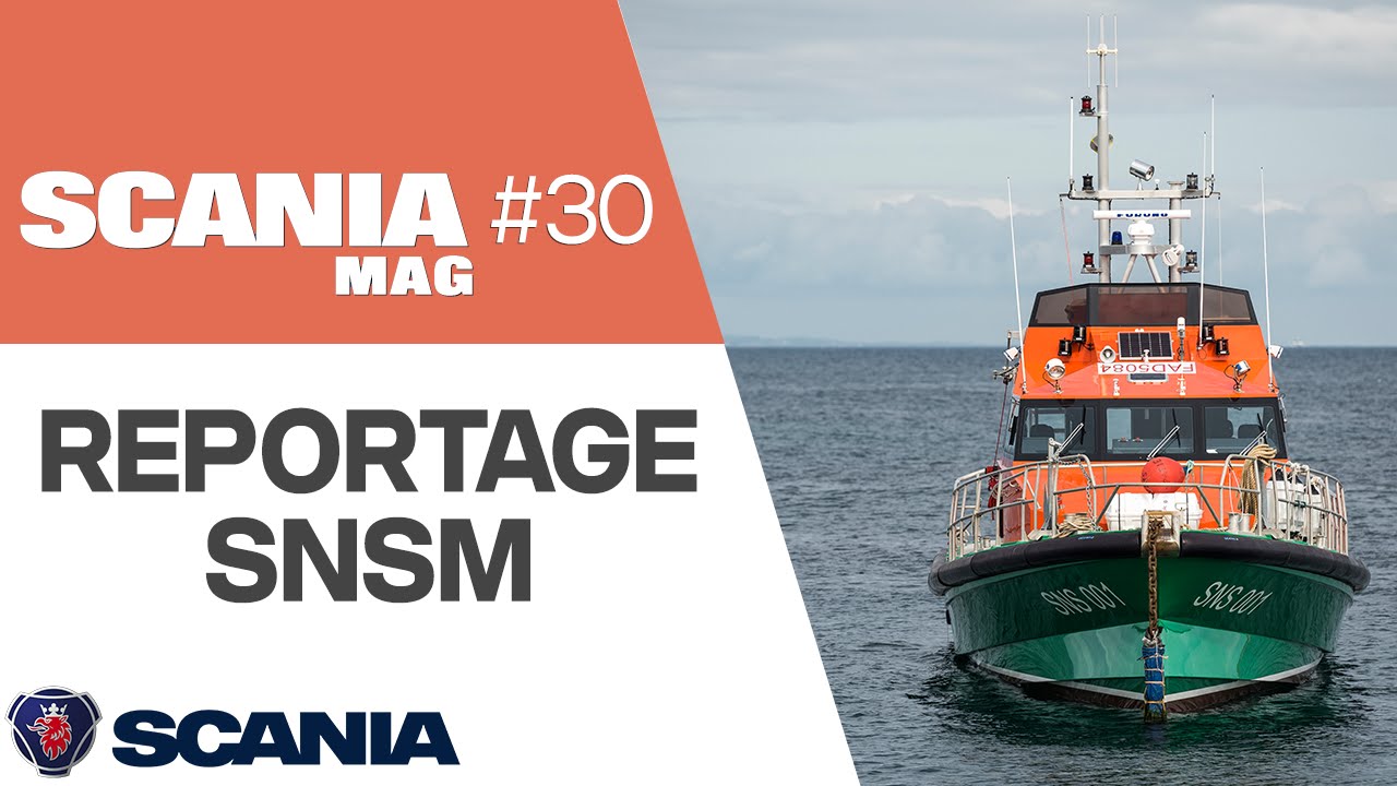 Reportage Scania Mag 30 - SNSM