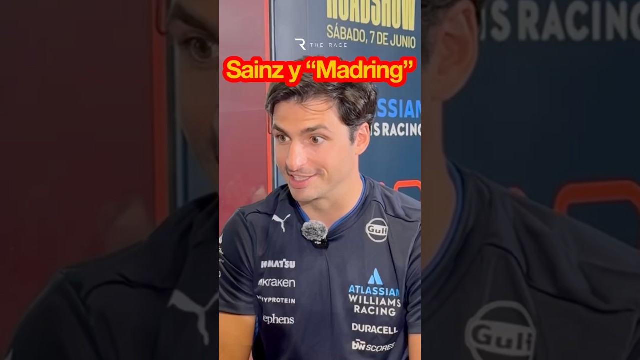 Lo que Carlos Sainz quiere del circuito de Madrid #f1