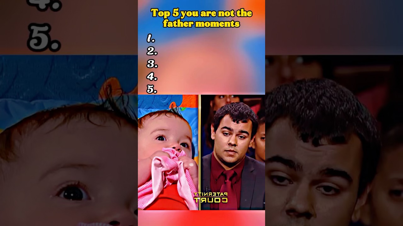 Funniest you are not the father moments.   #paternitycourt #youarenotthefather #sad