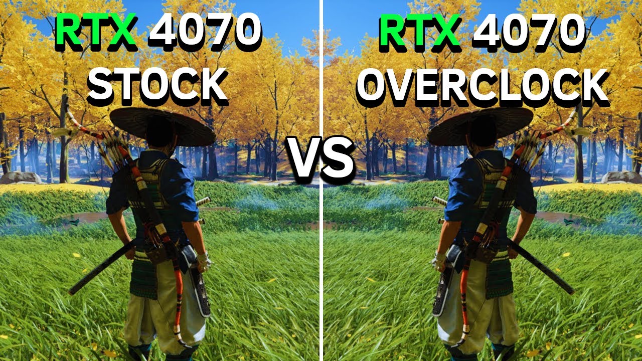 RTX 4070 12GB | Stock vs Overclocked | Test In 12 Games | Is OC Worth It in 2024?