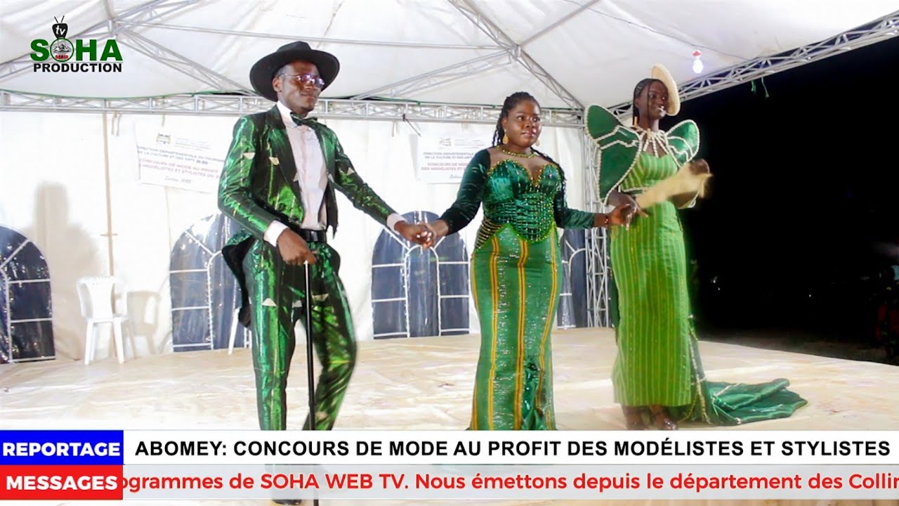 SOHA TV | CONCOURS DE MODE AU PROFIT DES MODÉLISTES ET STYLISTES DU ZOU