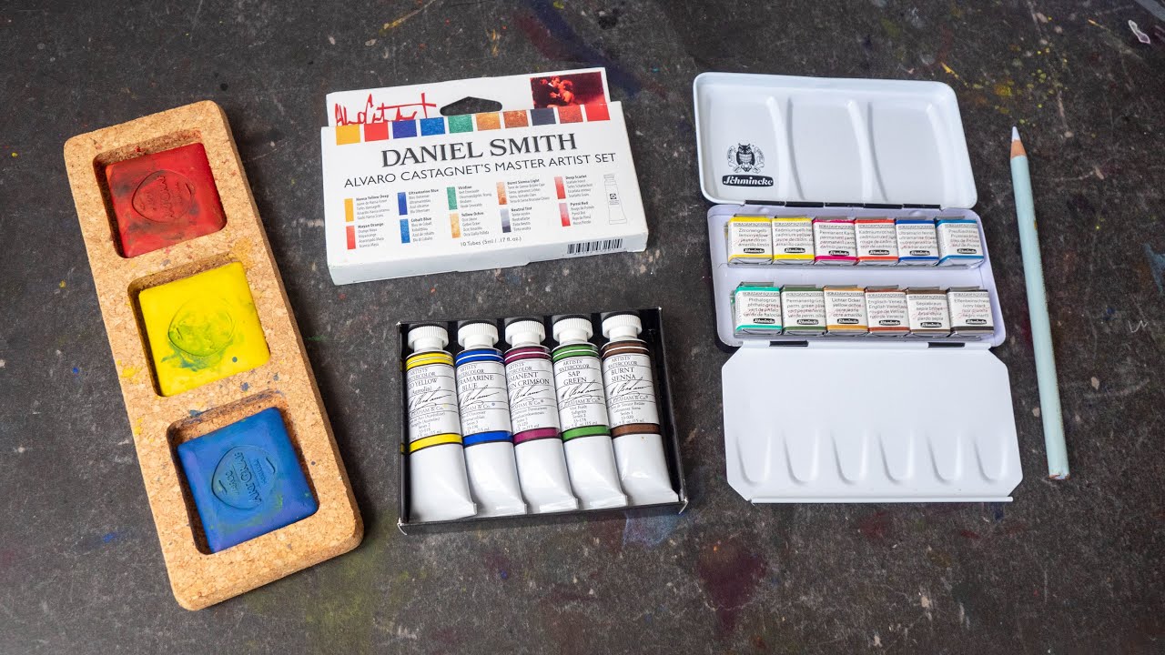 How to Choose a Good Watercolour Box Set
