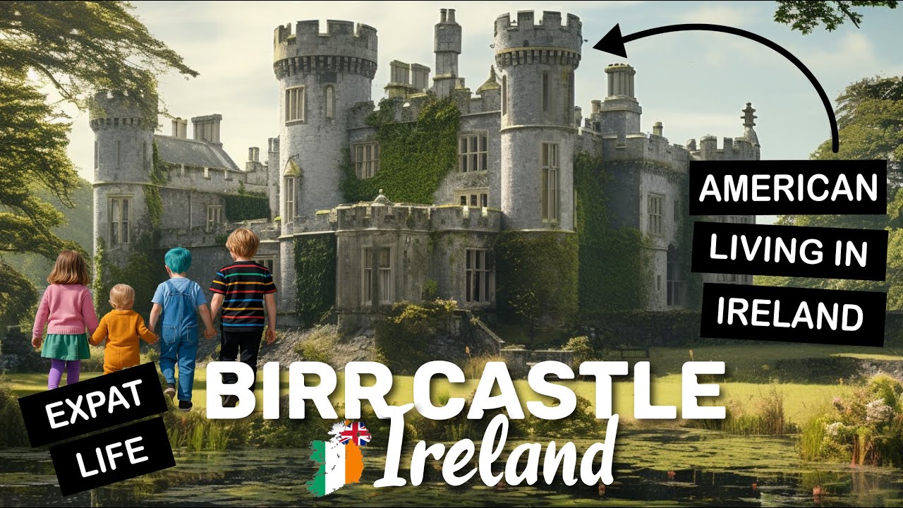 Exploring Birr CASTLE IRELAND: 🏰 Giant Telescope, Enchanted Gardens & Epic Fairy Playground!