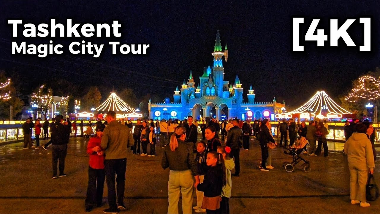 Magic City, Tashkent | Uzbekistan&rsquo;s Modern Entertainment Park | 4K Walking Tour