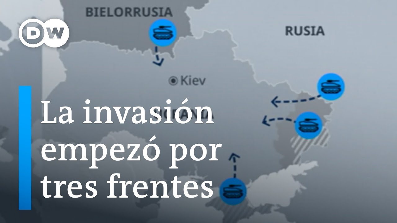 Ataques entraron por Bielorrusia, Crimea y las regiones separatistas