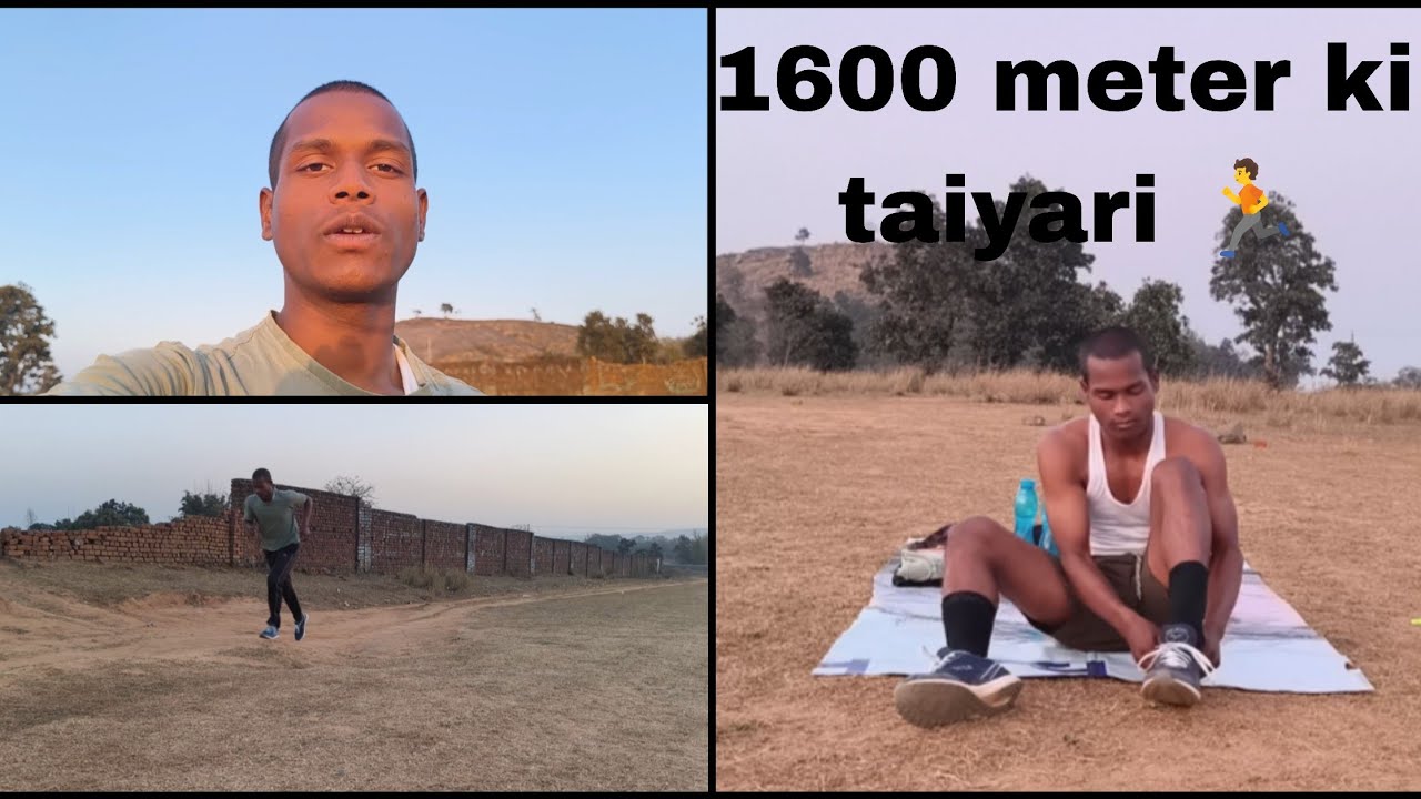 1600  metre ki taiyar 🏃 Mujhe 1600 metre ki timing ⏱️ banana hai   Monday 9/02/206
