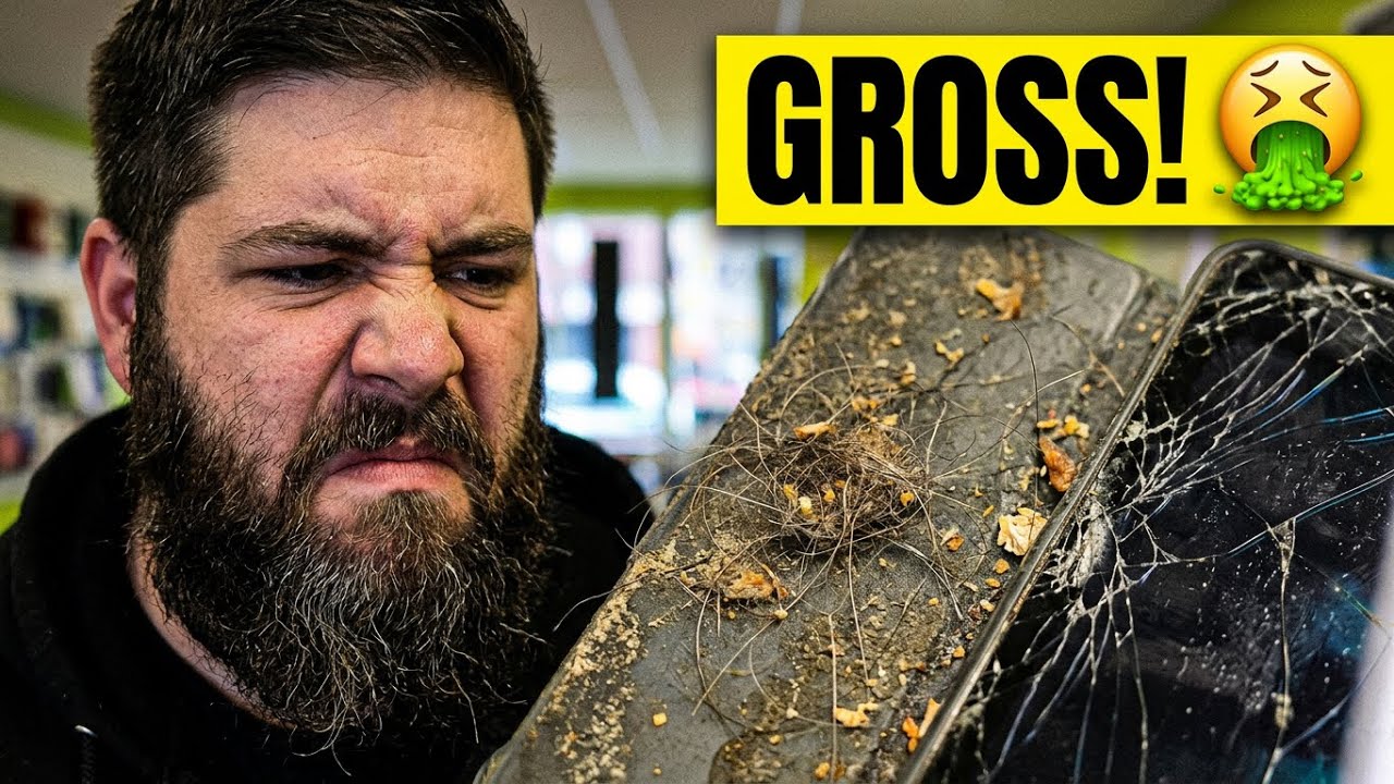 Deep cleaning and fixing the nastiest #ipad and case ever 🤢🤮 Watch till the end !! #asmr
