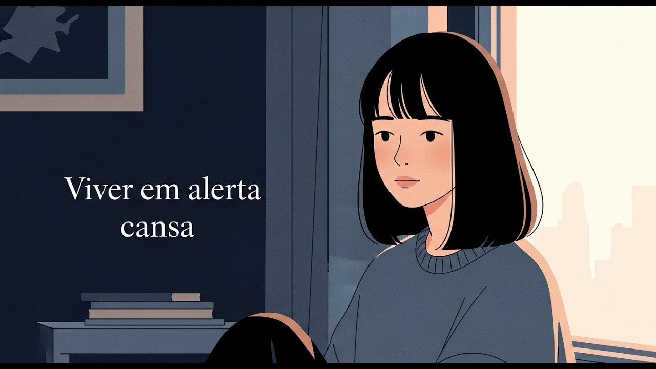 Nem toda mente foi feita pra viver em alerta --- O mundo exige, mas sua mente paga