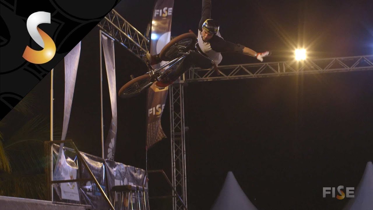 Maxime Charveron - 1st Qualification BMX Park Pro - FISE World Malaysia 2014
