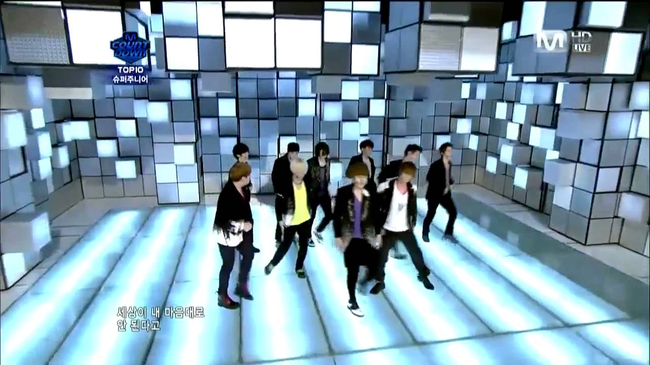 [HD] 110811 Super Junior Mnet - Superman + Mr. Simple + Winner