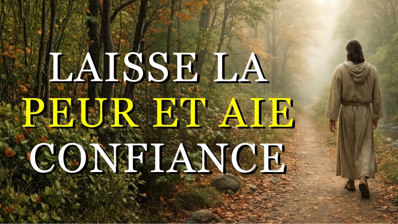 ARRÊTE DE VIVRE DANS LA PEUR ET AIE CONFIANCE EN DIEU