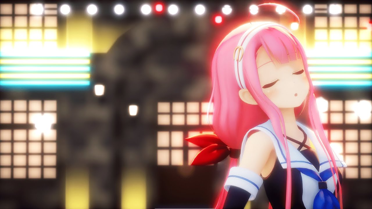 【MMD艦これ】酔いどれ知らず【江風】