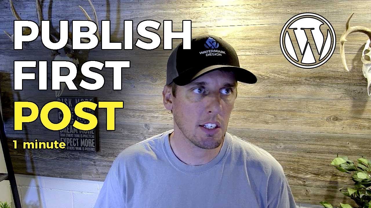 How To Make Your First Blog Post For WordPress in 2025