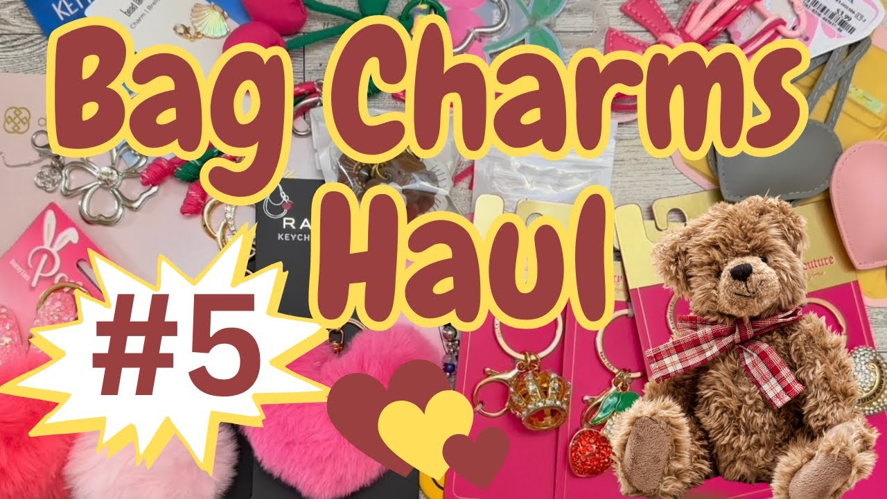 🍁”Bag Charms Haul #5” | Preparing For #fall🍁 #bagcharms #haul #purseaccessories 