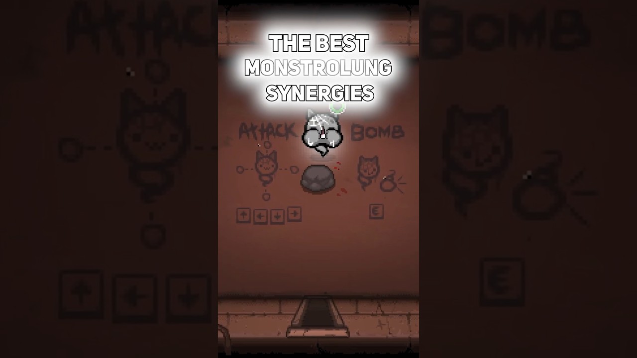 The BEST Monstro's lung synergies in TBOI |  #repentance #tboi #tboirepentance