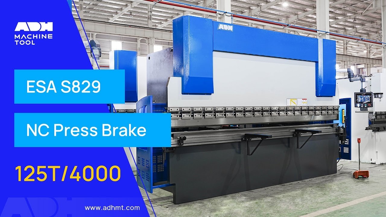 ADH 125T/14000 NC Press Brake with ESA S829