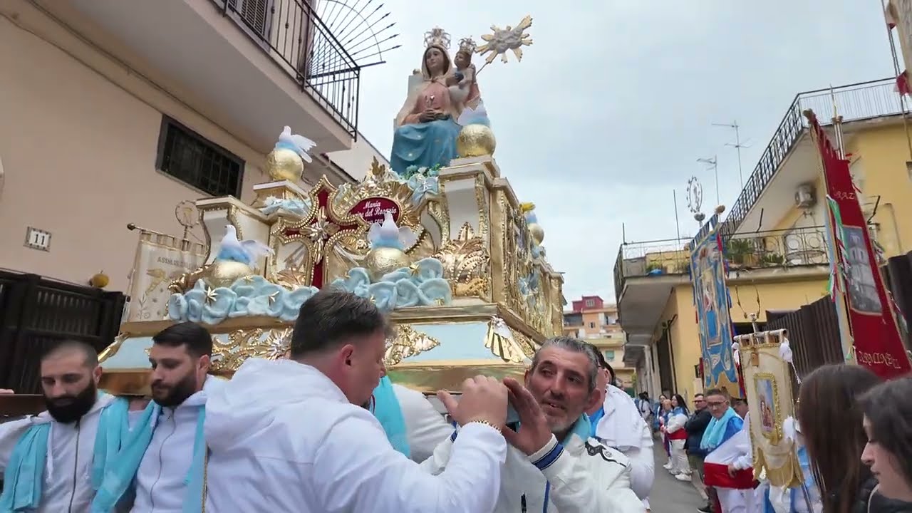 Madonna Dell' Arco San Pio X Funzione Via Salvador Allende 13-04-2025
