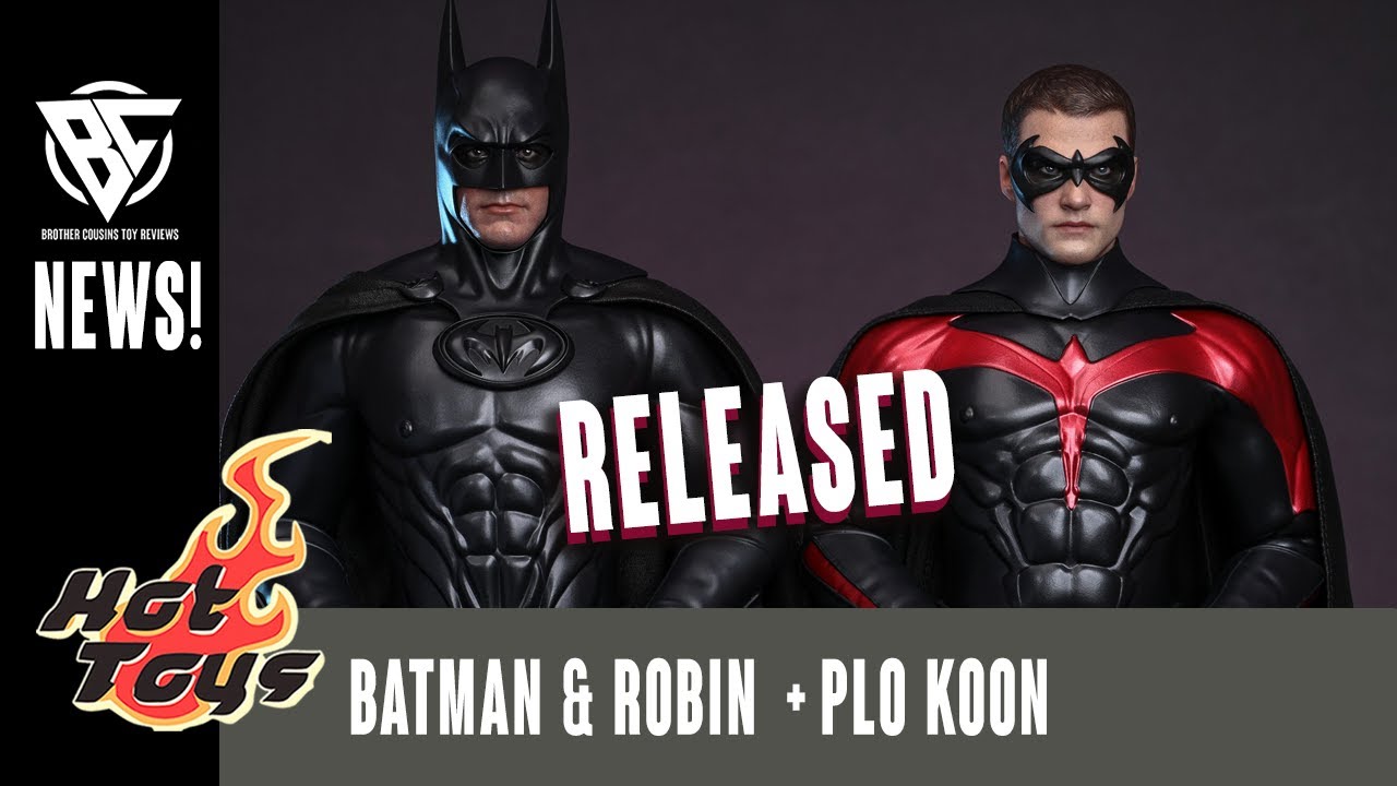 Игрушки Hot Toys Batman and Robin + Star Wars: Revenge of the Sith - Plo-Koon